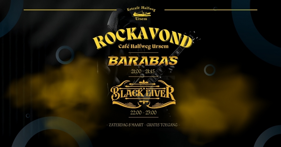 Barabas en Black Liver in Ursem Rocknight