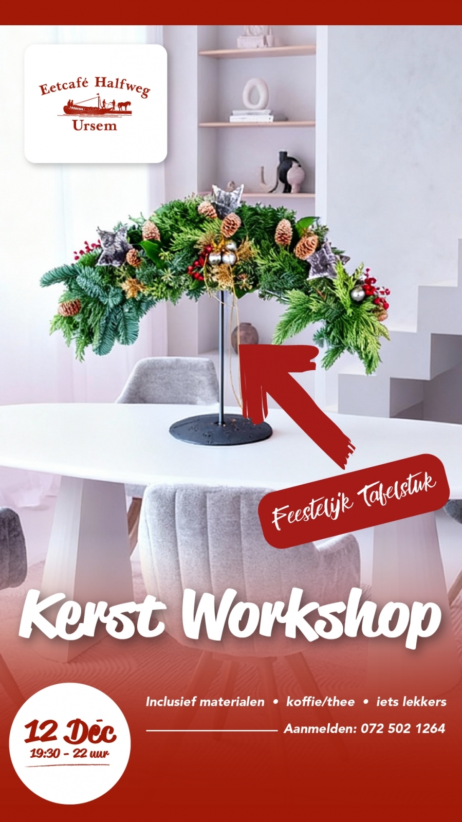 tafels-kerststuk-workshop-ursem-halfweg