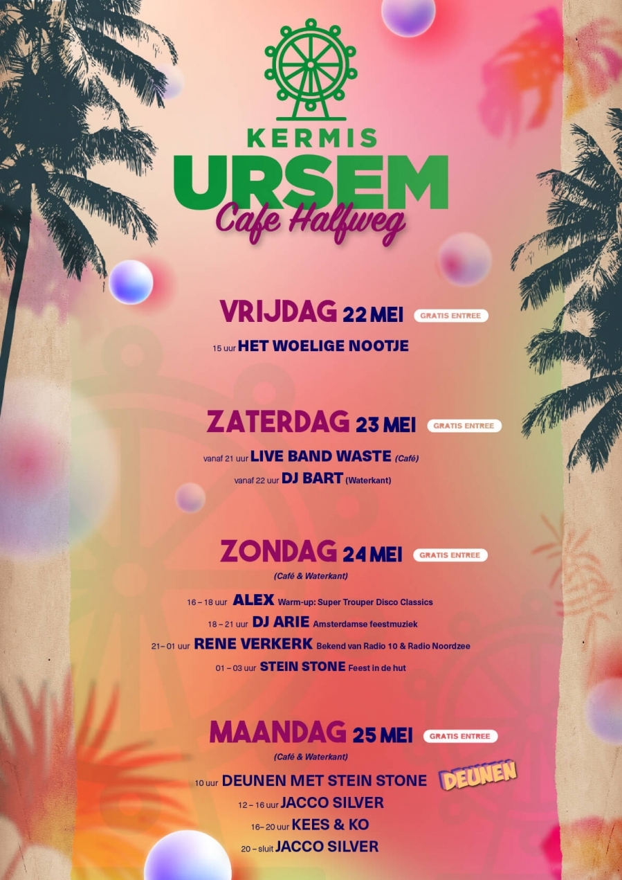 kermis ursem 2026 halfweg