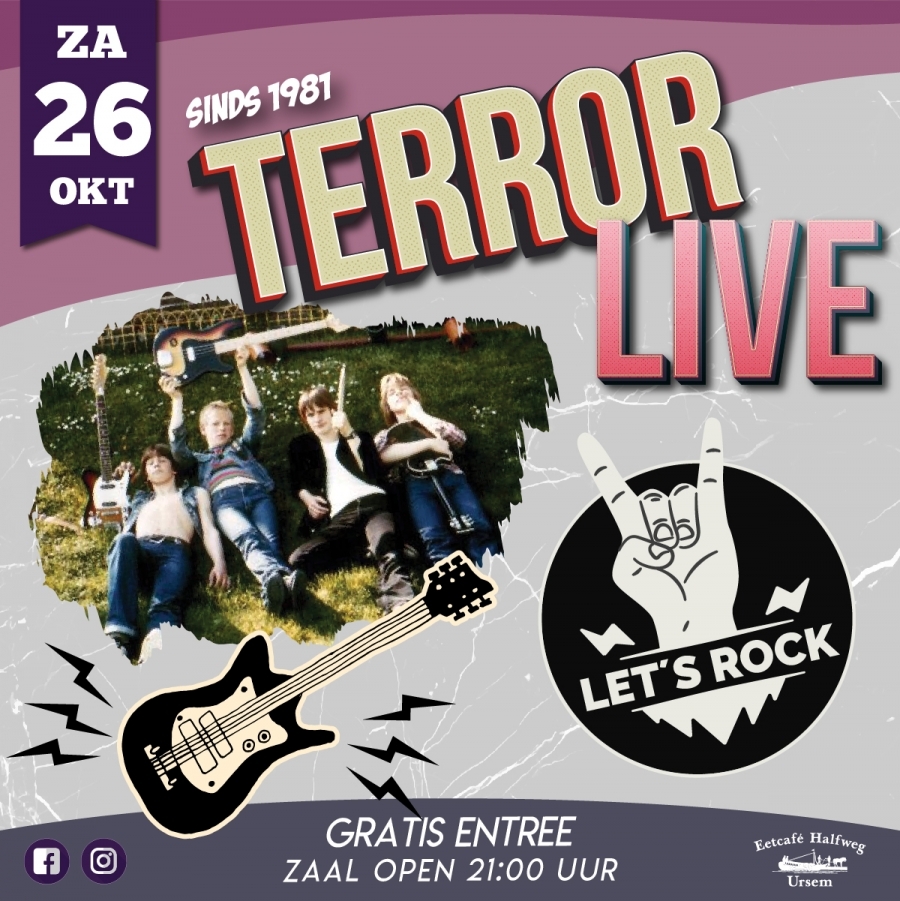 terror band ursem - Nu live in Cafe Halfweg