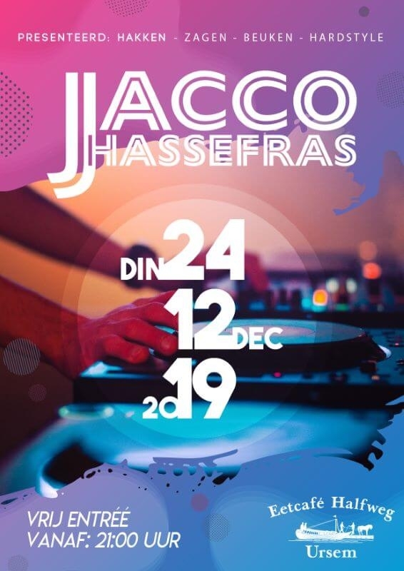 Jacco HAssefras Hardstyle Dj in Ursem