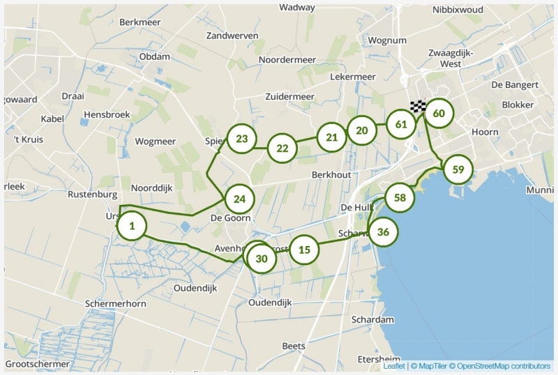 fietsroute ursem west friesland